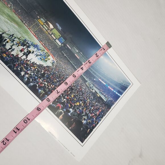 AFC Champions 2004 Panoramic 27x.6 inch New England Pats v Indianapolis Colts - Picture 4 of 9